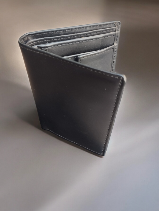 Black Leather Wallet