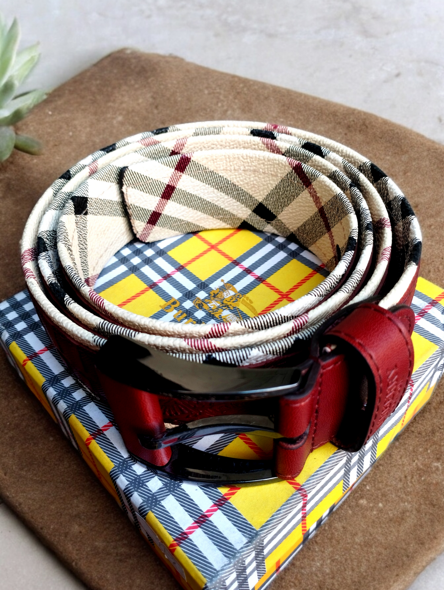 Burberr Belt