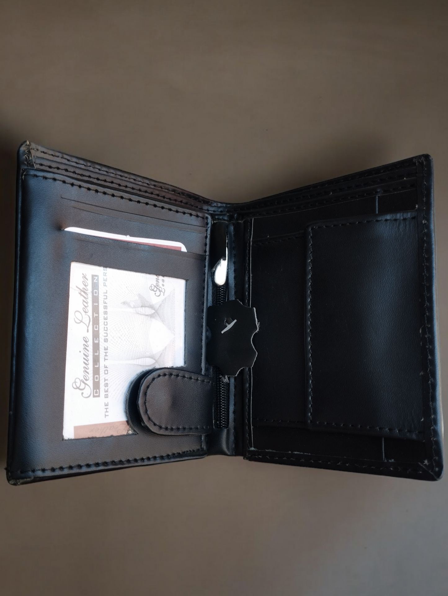 Black Leather Wallet