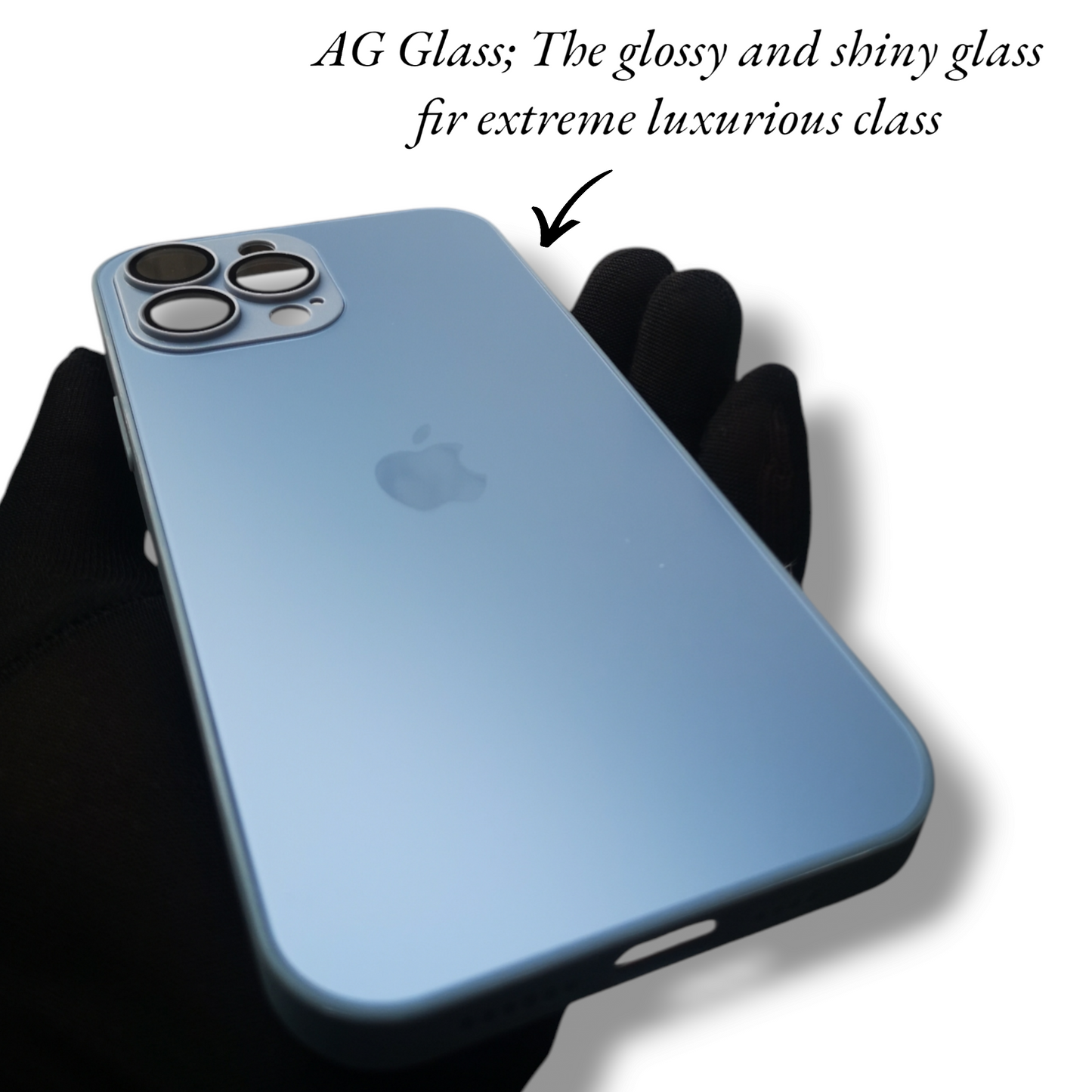 Sierra Blue AG Glass Case